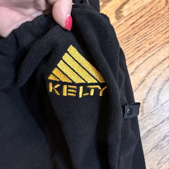 Kelty 100M Mummy Fleece Sleeping Bag Liner Black Lightweight Camping Travel - Picture 3 of 7